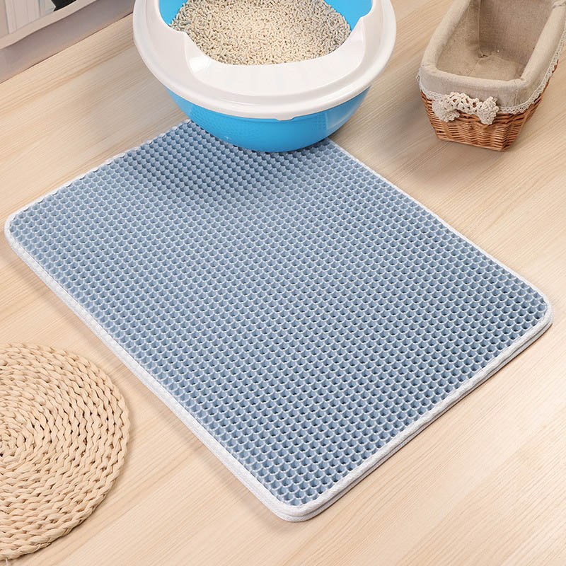 NALA Cat litterbox mat - blue