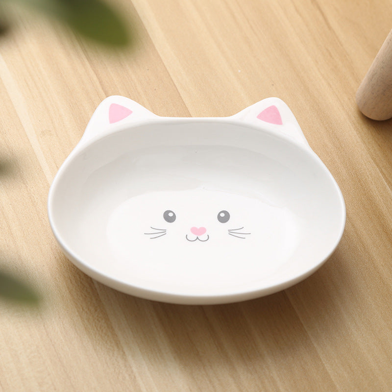 PHOEBE Ceramic cat bowls - bowl