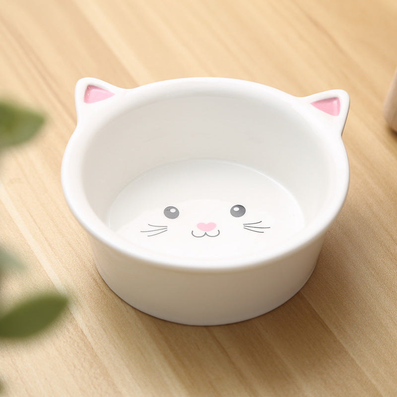 PHOEBE Ceramic cat bowls - pot